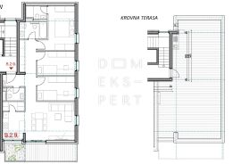 Maksimir, Jordanovac, Novogradnja, Četverosoban stan, krovna terasa - 103m2, Maksimir, Stan