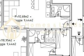 Zaprešić,sjajan 4-soban stan 99,76M2(S27)m2na drugom katu zgrade, Zaprešić, Appartamento