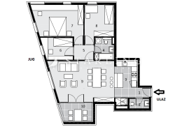 STAN S2.1, NOVOGRADNJA, PRODAJA, ZAPREŠIĆ, CENTAR, 91,00 m2, 4s, Zaprešić, Appartment