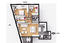 STAN S1.1, NOVOGRADNJA, PRODAJA, ZAPREŠIĆ, CENTAR, 91,00 m2, 4s, Zaprešić, Stan