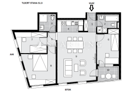 STAN S1.3, NOVOGRADNJA, PRODAJA, ZAPREŠIĆ, CENTAR, 85,20 m2, 4s, Zaprešić, Appartamento