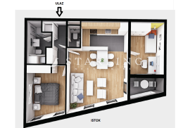 STAN S4.6, NOVOGRADNJA, PRODAJA, ZAPREŠIĆ, CENTAR, 61,70 m2, 3s, Zaprešić, Stan