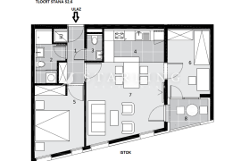 STAN S2.6, NOVOGRADNJA, PRODAJA, ZAPREŠIĆ, CENTAR, 61,70 m2, 3s, Zaprešić, Stan