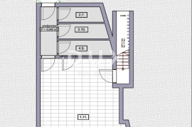 OTOK KRK, GRAD KRK - Penthouse 3S+DB sa krovnom terasom, Krk, شقة