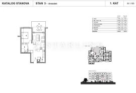 S3, NOVOGRADNJA, PRODAJA, ZAPREŠIĆ, CENTAR, 56 m2, 2s, Zaprešić, Stan