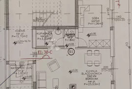 Novogradnja Valdebek-prizemlje s vrtom 47m2, Pula, Flat