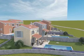 Dvojna Villa sa prekrasnim pogledom i bazenom, Crikvenica, Haus