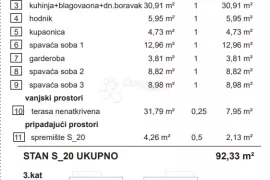 Rezidencija Topola Stan S-20, Varaždin, Stan