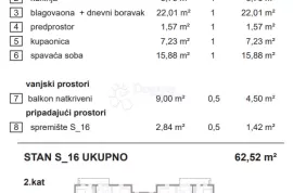 Rezidencija Topola Stan S-16, Varaždin, Wohnung