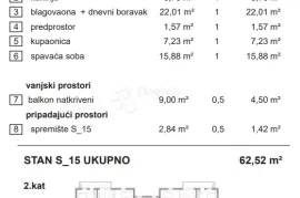 Rezidencija Topola Stan S-15, Varaždin, Appartamento