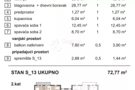 Rezidencija Topola Stan S-13, Varaždin, Appartamento