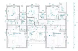 VODICE - S5 DVOETAŽNI PENTHOUSE NA 1. I 2. KATU S VRTOM I KROVNOM TERASOM, 159,01 m2 NETTO, Vodice, Appartement