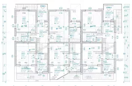 VODICE - S5 DVOETAŽNI PENTHOUSE NA 1. I 2. KATU S VRTOM I KROVNOM TERASOM, 159,01 m2 NETTO, Vodice, Appartement