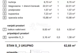 Rezidencija Topola Stan S-3, Varaždin, Stan