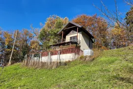 Klijet / vikendica nadomak Vinskom Vrhu sa 2.277m² izuzetno vinorodnog zemljišta, Hrašćina, Kuća