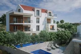 STIVAŠNICA - PENTHOUSE F POTKROVLJE S TERASOM I POGLEDOM NA MORE, Rogoznica, Stan