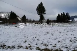 Fužine, Vrata, građevinski teren s građevinskom dozvolom za obiteljsku kuću, Fužine, Land