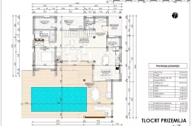 ISTRA, KAŠTELIR - Građevinsko zemljište s idejnim projektom i pogledom na more, Kaštelir-Labinci, Zemljište