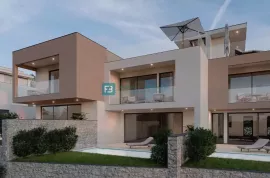 VODICE, novi projekt, troetažni stan, bazen, pogled na more, vrt, S3, Vodice, Appartement