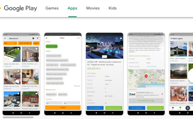 New mobile application Nekretnine365.com